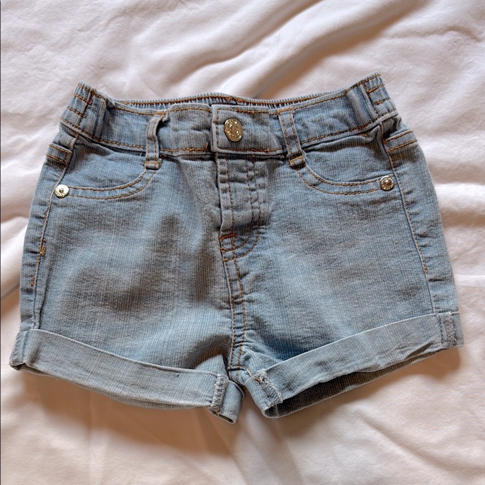7 For All Mankind denim shorts size 24 months